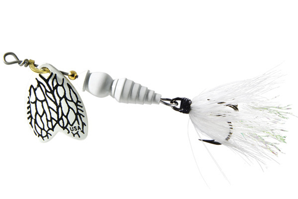 Блесна вращающаяся Mepps BUG, 2, White Miller
