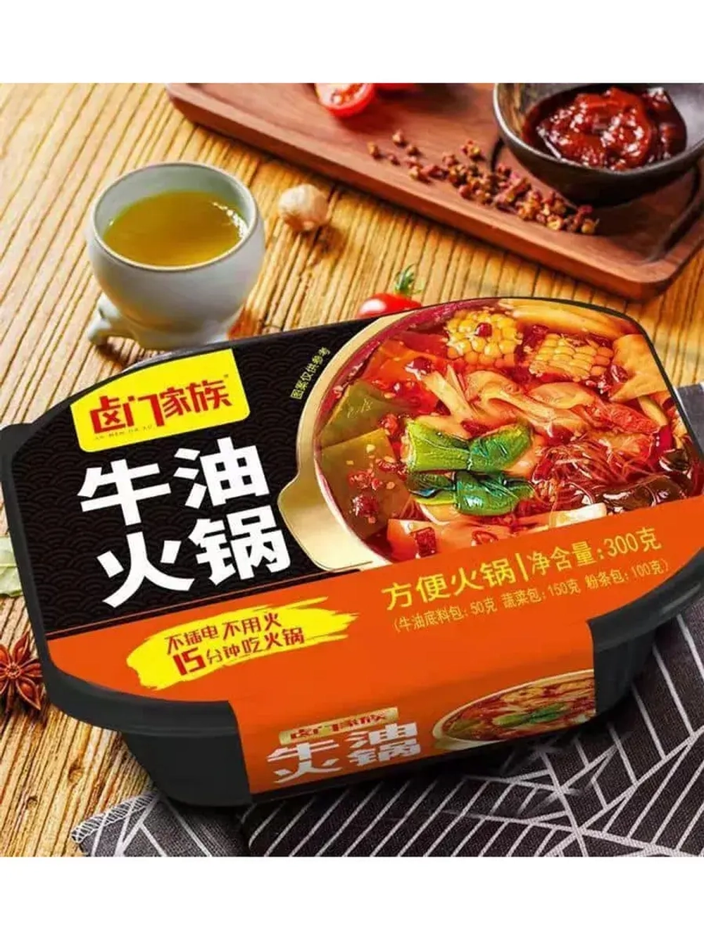 Саморазогревающаяся лапша в остро-пряном соусе 300 г