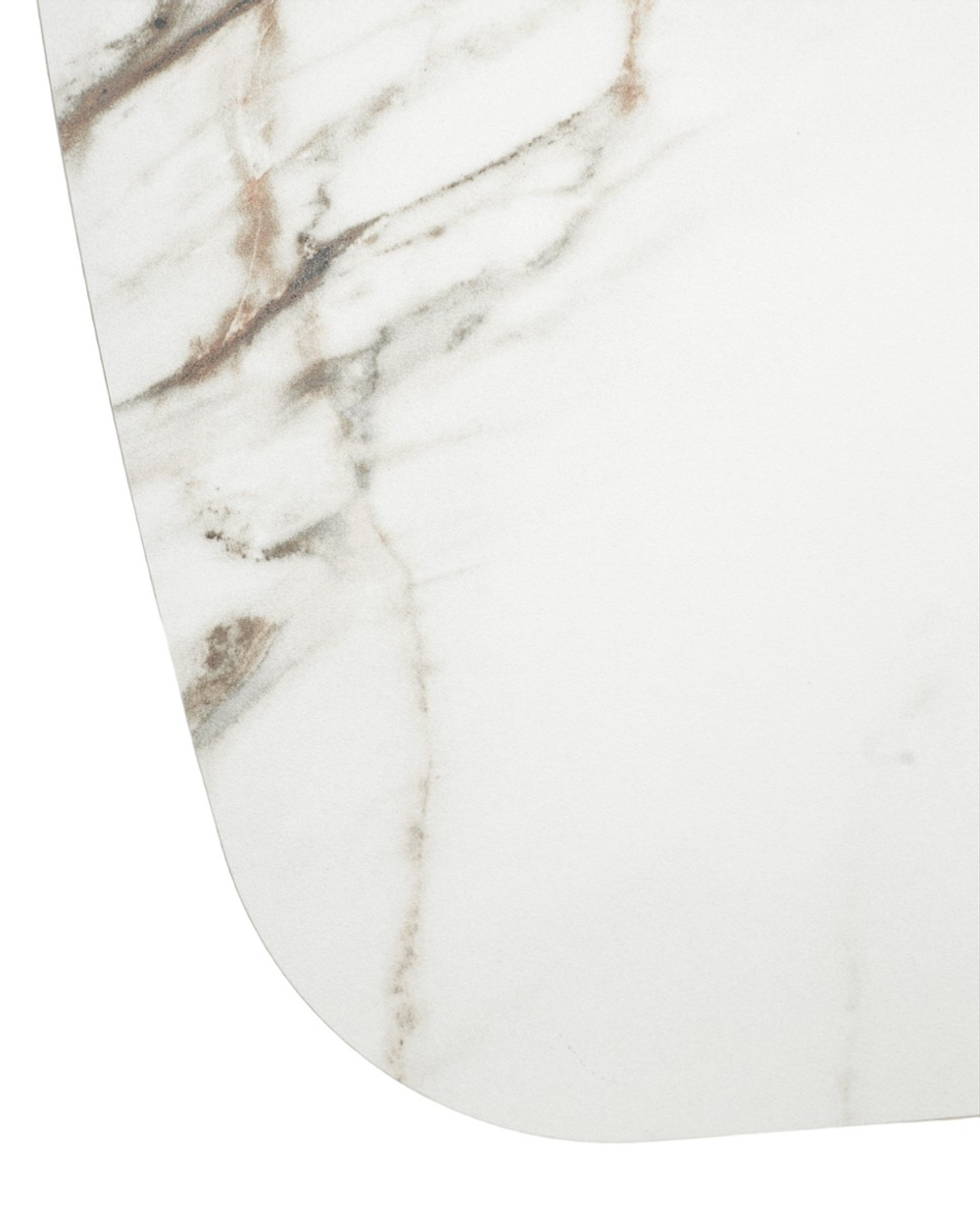 Стол М-City DISAUR Матера (Matera) 160 Kl-188 Контрастный мрамор матовый, Итальянская керамика, Шампань