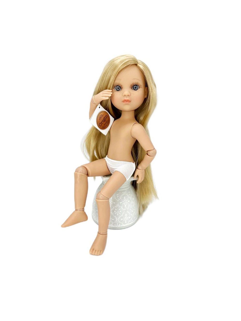 Кукла BERJUAN виниловая шарнирная 35см Ева (4820)