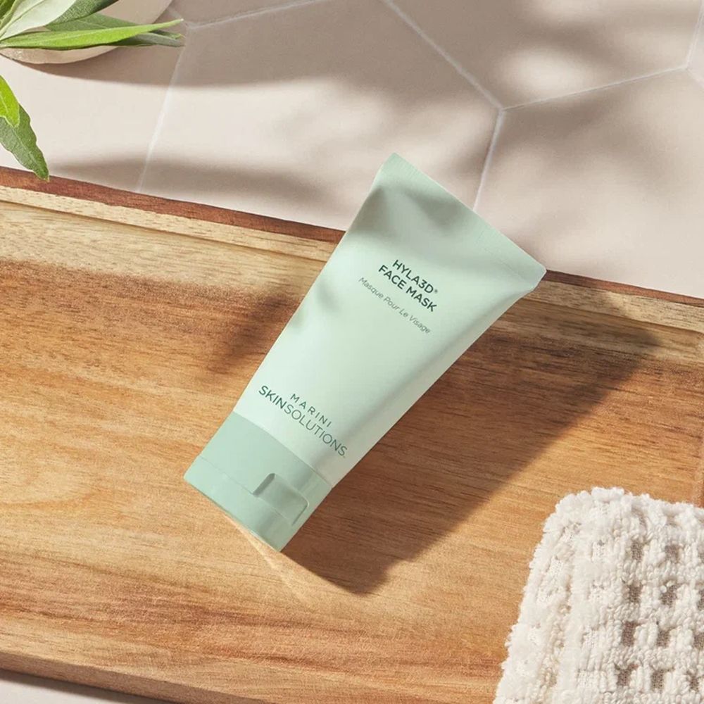 Marini SkinSolutions Hyla3D Face Mask Ревитализирующая маска для экстремального увлажнения и восстановления барьерной функции, 48 мл