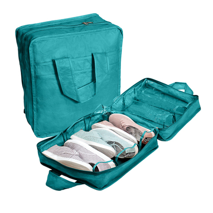 Чемодан для обуви 35х40х20 см, 6 ячеек, Милан