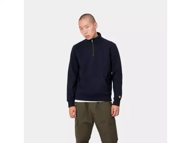 Свитшот Carhartt WIP Chase Neck Zip