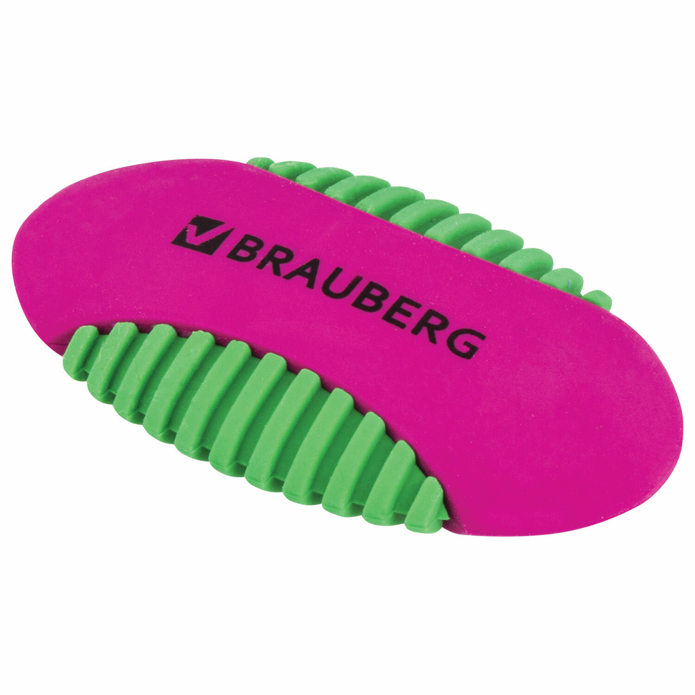 Ластик BRAUBERG «Mix S», 58×33×13 мм, цвет ассорти, ( 5 штук.)