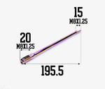 Шпилька ЦПГ 195.5mm/M8 161QMK 200см3 с реверсом