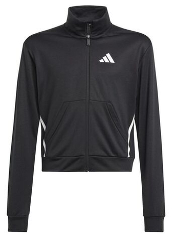 Кофта для девочки теннисная Adidas Junior Train Essentials Game & Go - black/white