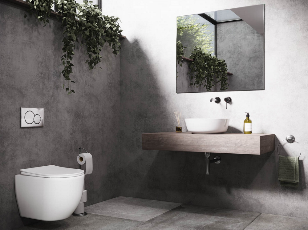 Подвесной унитаз Mia Rimless