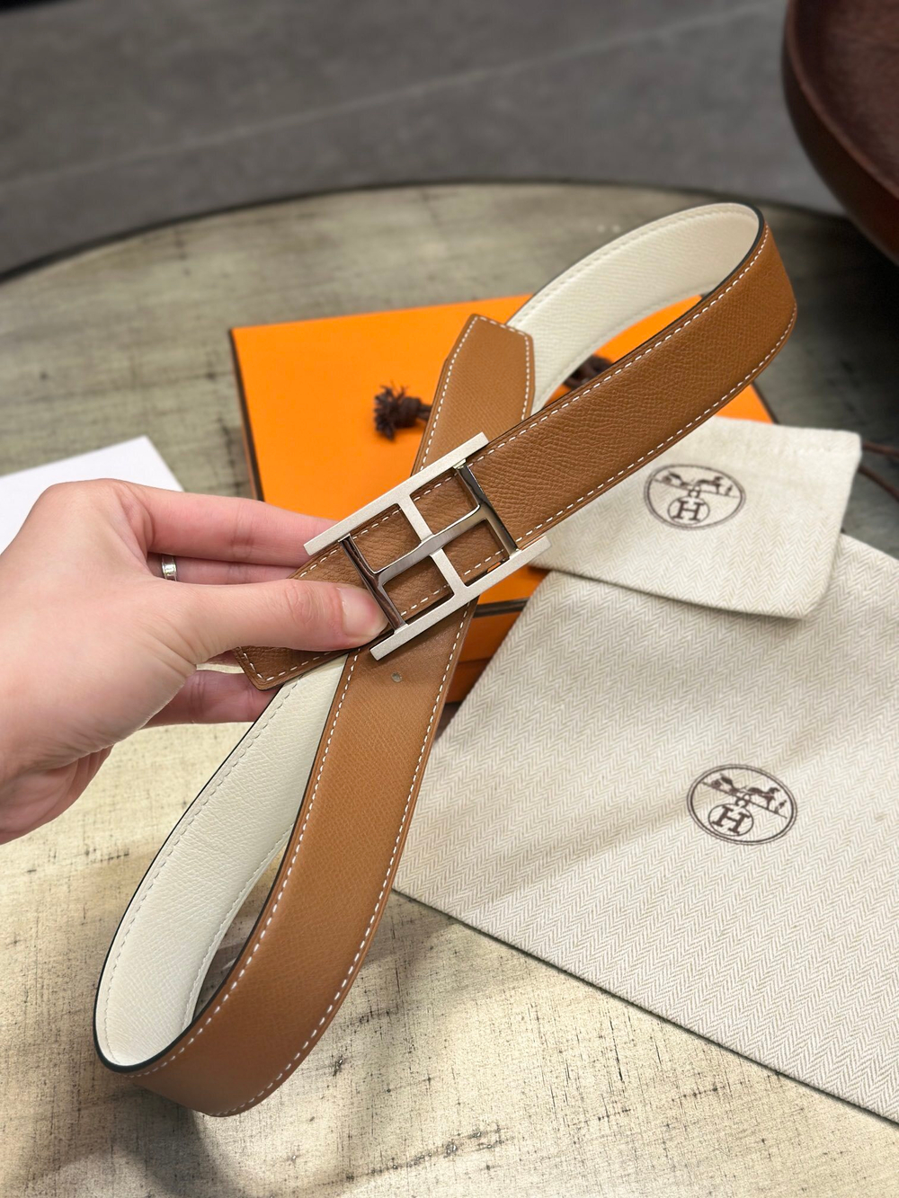 Hermes Belt