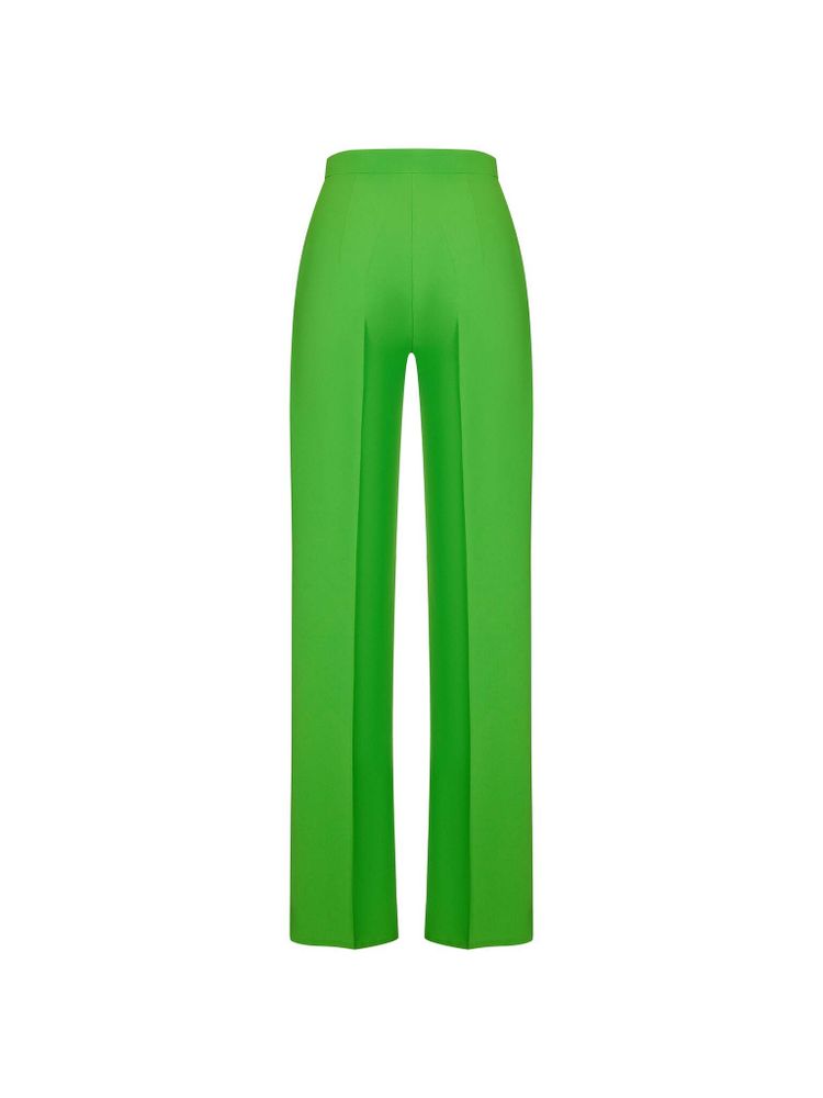 Брюки прямого кроя из крепа