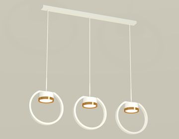 Комплект подвесного светильника 3*GX53 XB9106103/3 SWH/PYG белый песок/золото желтое полированное (C9106, N8124)Techno DIY System Complects Ambrella