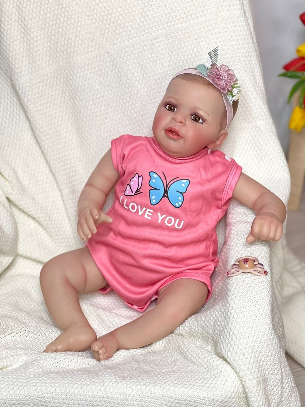 Кукла Реборн мягконабивная 60см (FA-944)