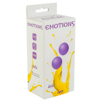 Вагинальные шарики 2,8см без сцепки Lola Games Emotions Lexy Medium purple 4015-01Lola