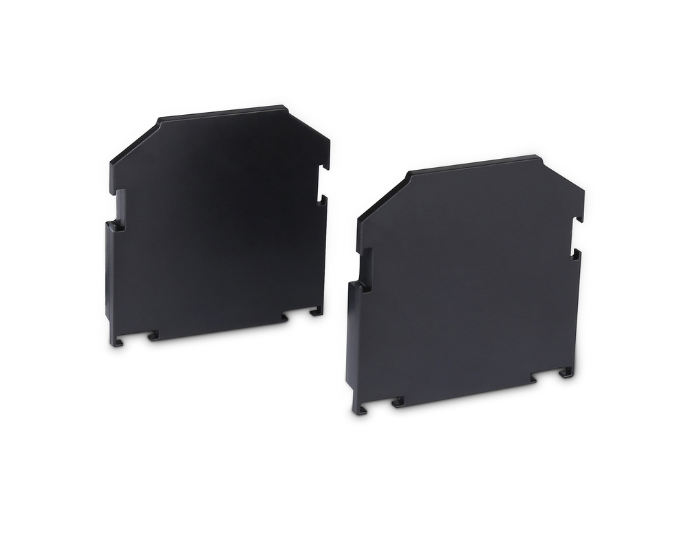 GL1064 BK черный заглушка для корпуса в натяжной потолок Magnetic 220V 61*61*9 (2шт)