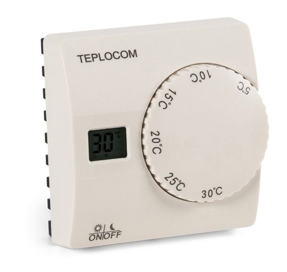 Термостат комнатный Бастион Teplocom TS-2AA/8A 37421