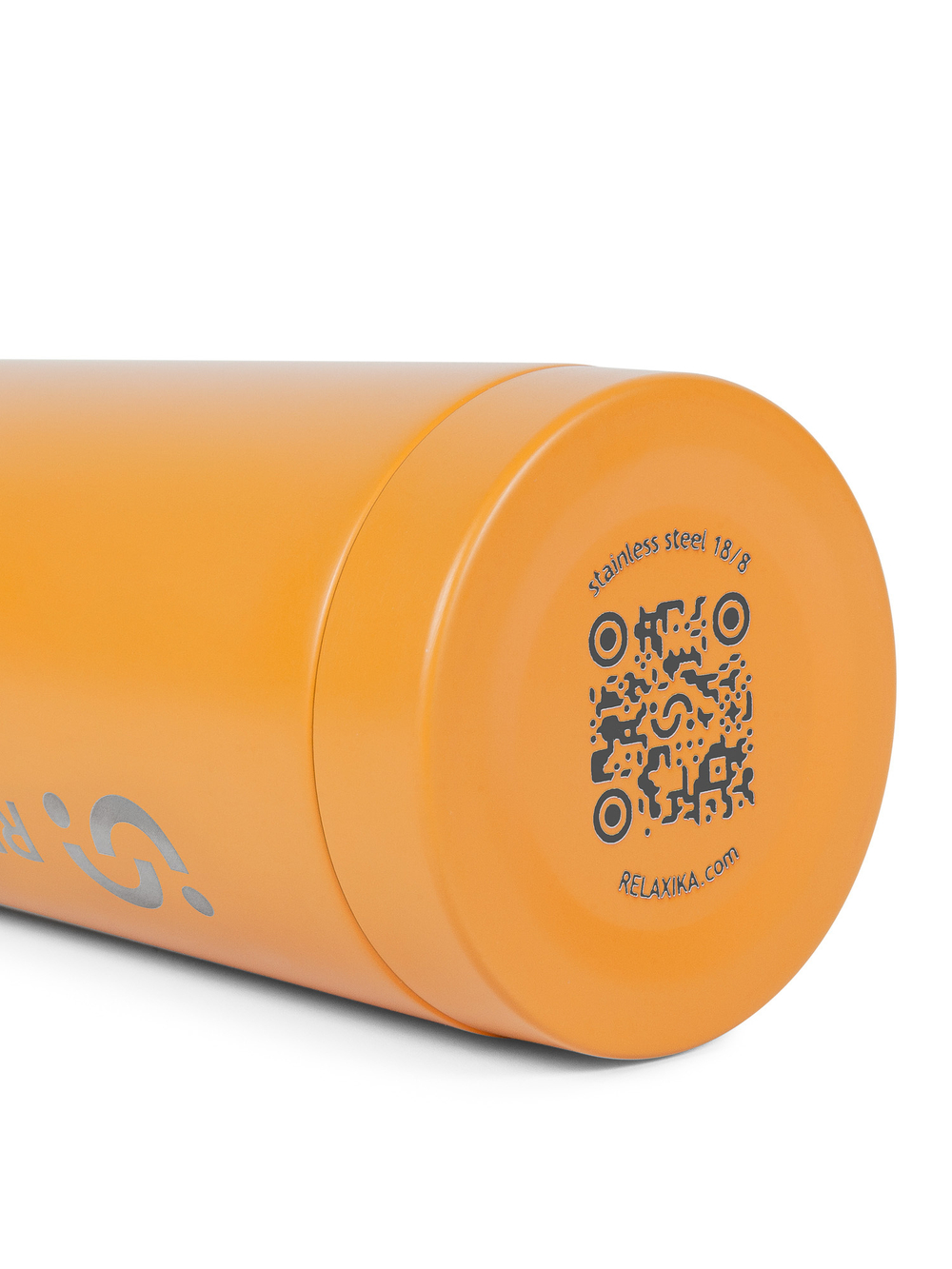 Термос Relaxika 101 (0,5 литра), желтый (стикерпак "Морской")