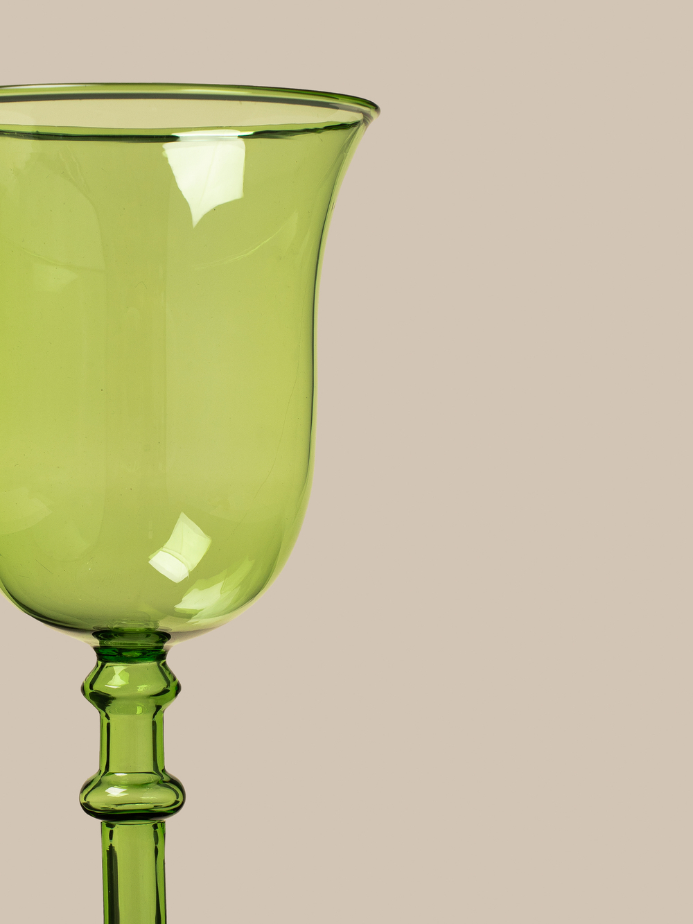 Бокал зеленый Marmi