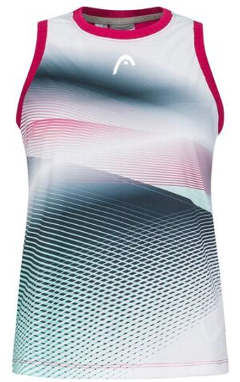 Женский топ теннисный Head Performance Tank Top - разноцветный