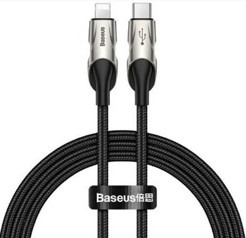 Кабель Baseus Fish eye Cable Type-C For IP 1m Black (CATLYY-01)