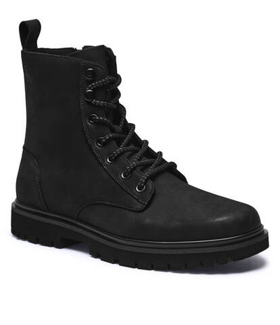 Кожаные трапперы REBELLIOUS Calvin Klein Jeans - черный(YM0YM01071)