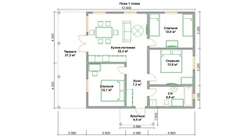 Проект Дома 75 кв. м К-45