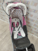 Санки-коляски Ника 7-5K пыльно-розовый с шишкой