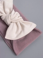 Повязка на голову трикотажная детская