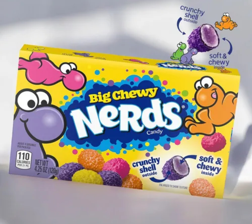 Nerds мармелад в хрустящем оболочке