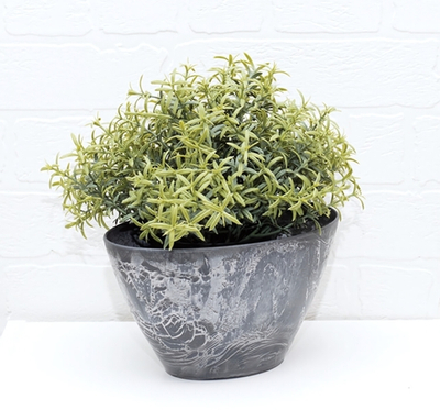 Кашпо МИКРИТ овальное 1,4 л 21*13,5*11 см М3108