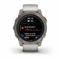Garmin Fenix 7 Pro Sapphire Solar – титан, серо-оранжевый ремешок, премиальные умные часы