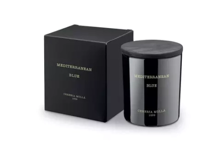 Cereria Molla - Свеча Премиум Средиземноморская Синяя 230г 50ч / артикул   5541  / GTIN 8424405055410