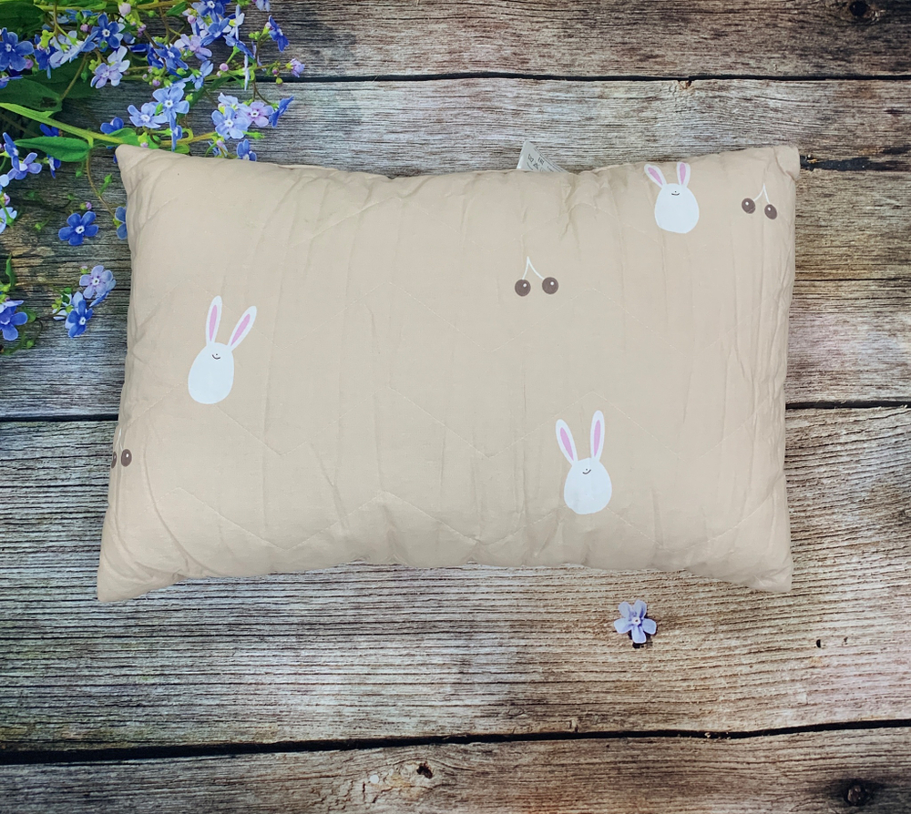 Подушка "Бамбук" леб пух+бамбук.волокно поплин 38*58, Аделис Арт. pod00032