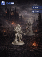 Стальные самураи Новая Антиохия миниатюры для настольных игр РНИ, Trench Crusade