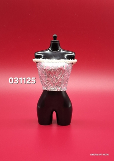 Одежда для куклы Барби винтаж топ 031125