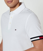 Поло Tommy Hilfiger - белый(MW0MW37518)