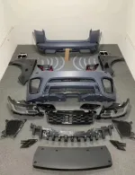 Обвес переделка для LAND ROVER RANGE ROVER SPORT L494 2014 - 2017 в L494 РЕСТАЙЛИНГ 2017 - 2022 Лэнд Ровер Спорт
