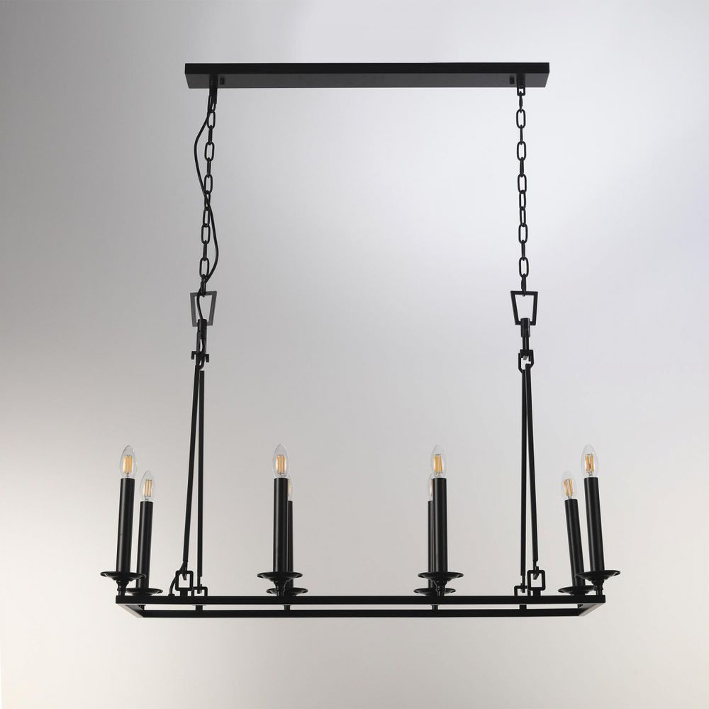 Citilux Маркиз CL471245 Люстра замковая подвесная Чёрная