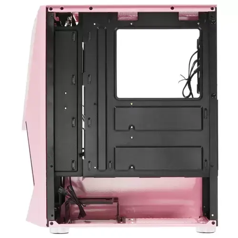 Компьютерный корпус 1STPLAYER DK-3 TG Pink