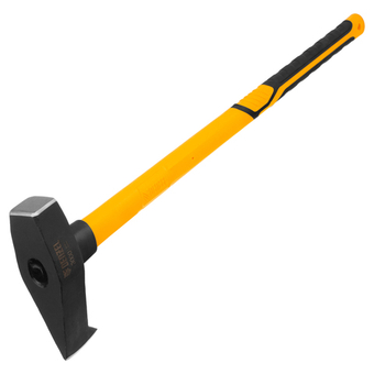 Колун-кувалда 3000 г, кованая, фибергласовая рукоятка c TPR покрытием, 880 мм Denzel