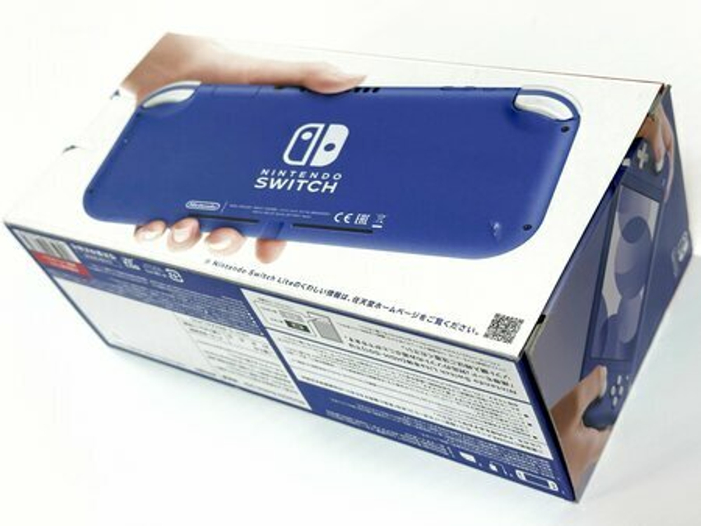 Игровая приставка Nintendo Switch Lite 32 ГБ, без игр, синий