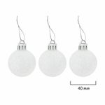 Шары новогодние ёлочные "Elegant Pink" 77 предметов, розовый/белый, ЗОЛОТАЯ СКАЗКА, 591715