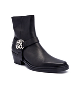 Кожаные ковбойки kody_bootie_lt HUGO - черный(50513527)