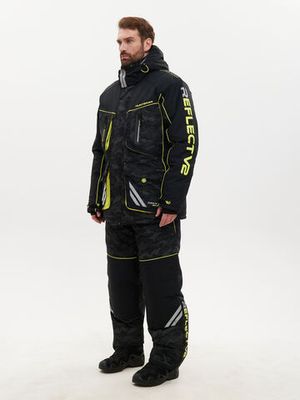 Костюм зимний Siberia Reflect V2 ткань Breathable Reflex Membrane цвет Черный