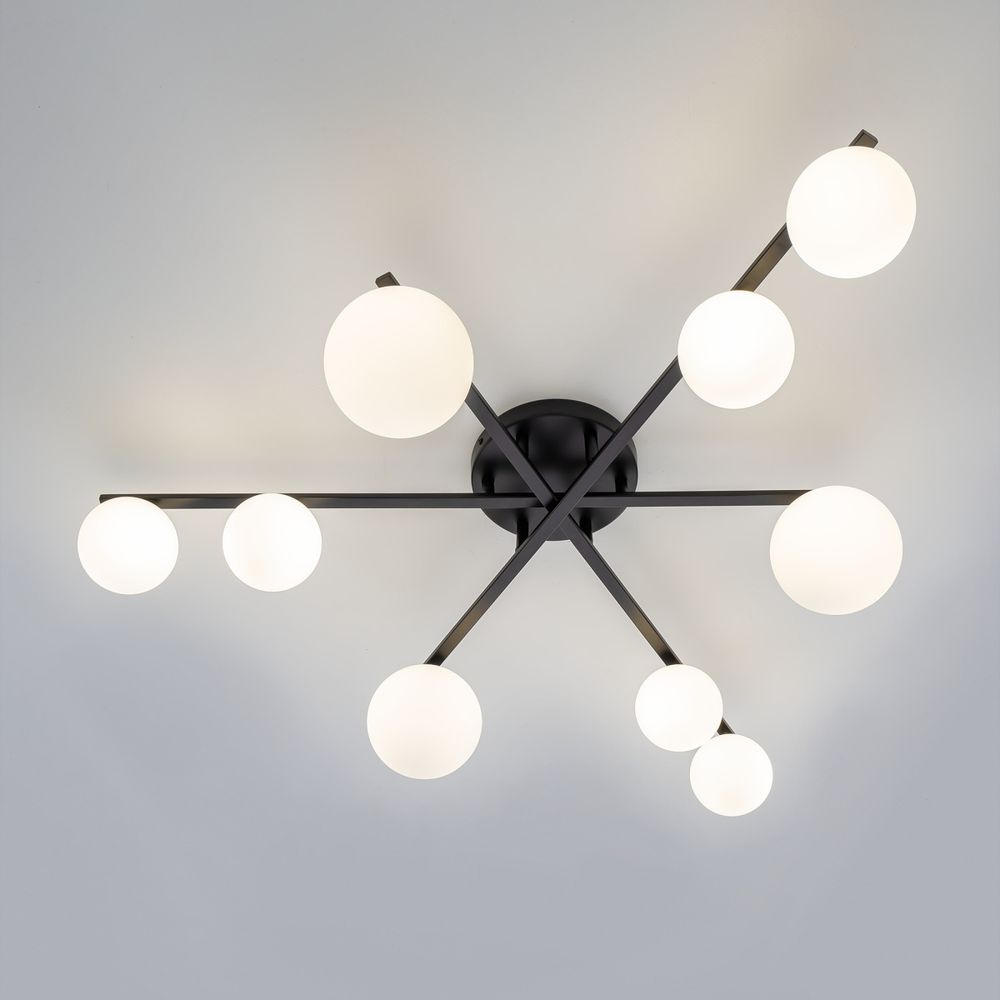 Citilux GLOB CL209291 Люстра потолочная Чёрная