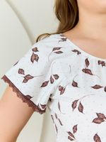 Ночная сорочка Рельеф-1 Виотекс КОРИЧНЕВЫЙ