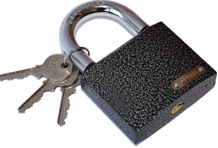 Замок навесной цветной L50