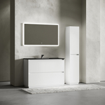Тумба с раковиной Sancos Libra Floor 120 см LB120F-1W глянцевый белый