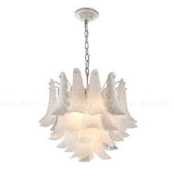 Люстра Cloyd WASABI C10 / Ø60 см - керамика - хром (арт.11449)