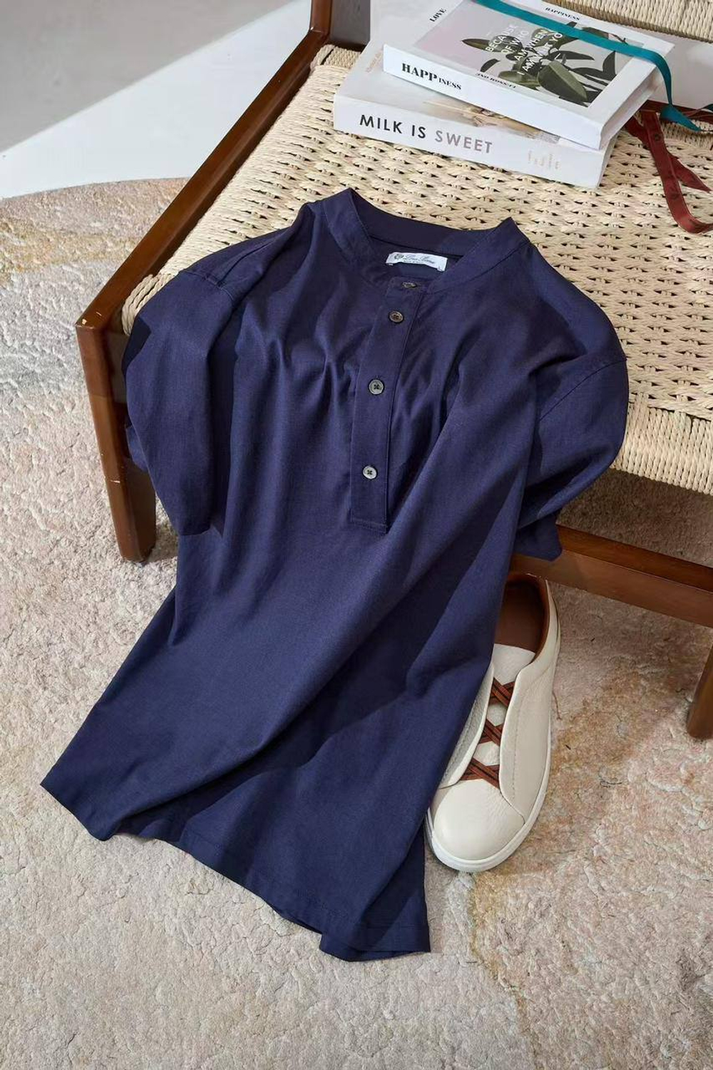 Льняная рубашка Loro Piana