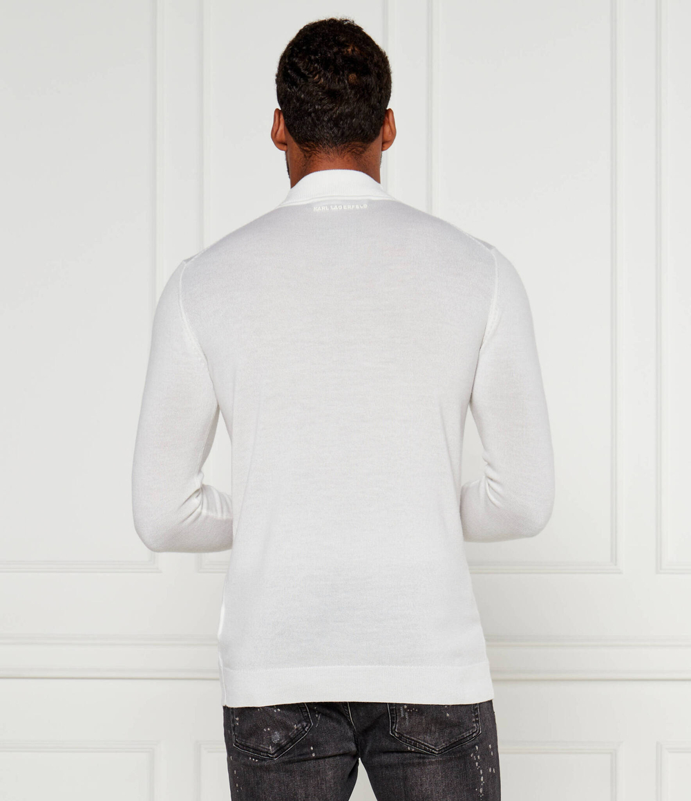 Шерстяной гольф Karl Lagerfeld - белый(655002 544399)