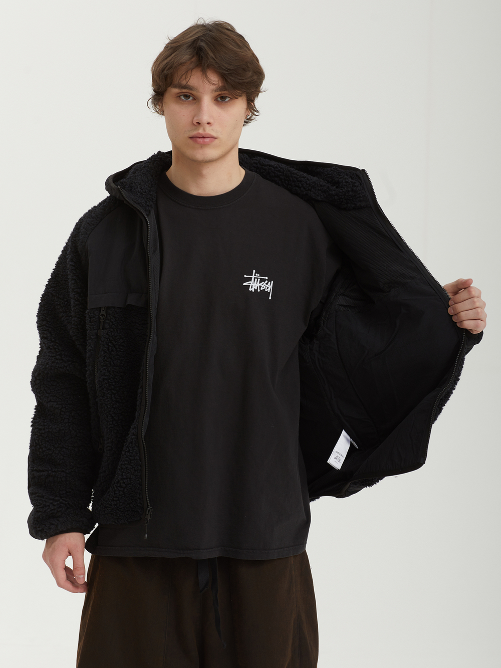 Мужская Куртка Sherpa Paneled